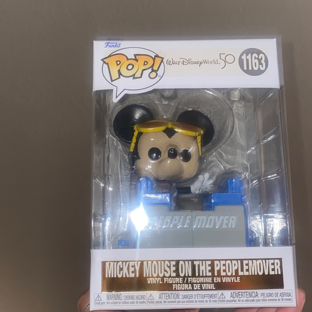 Funko POP! Disney: MICKEY MOUSE on The Peoplemover - Walt Disney World 50TH